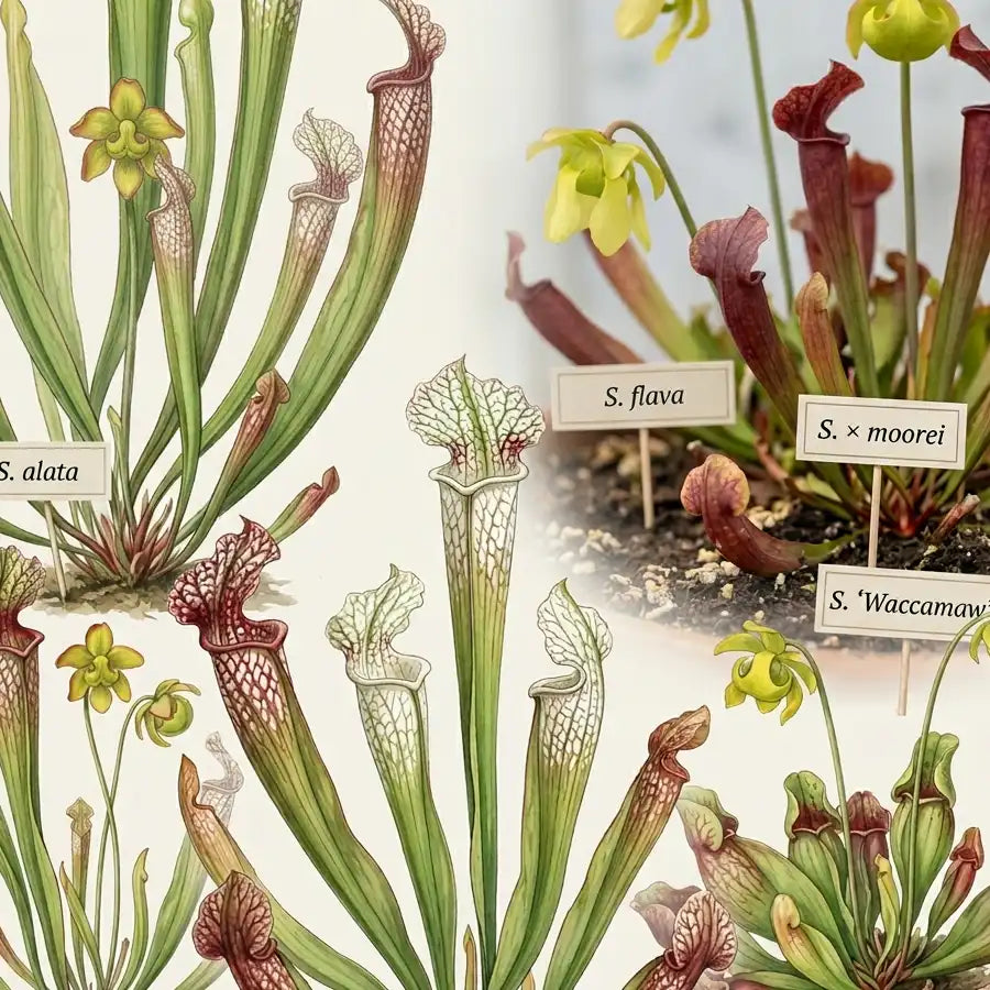 Botanische naamgeving bij vleesetende planten