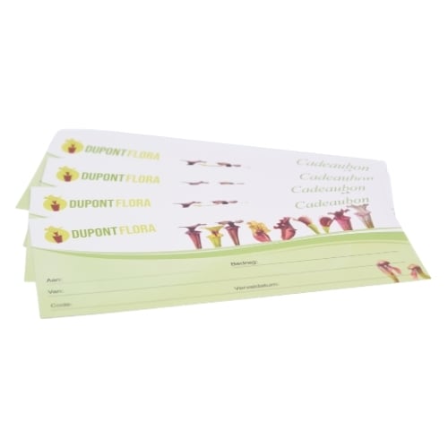 Gift voucher / gift card