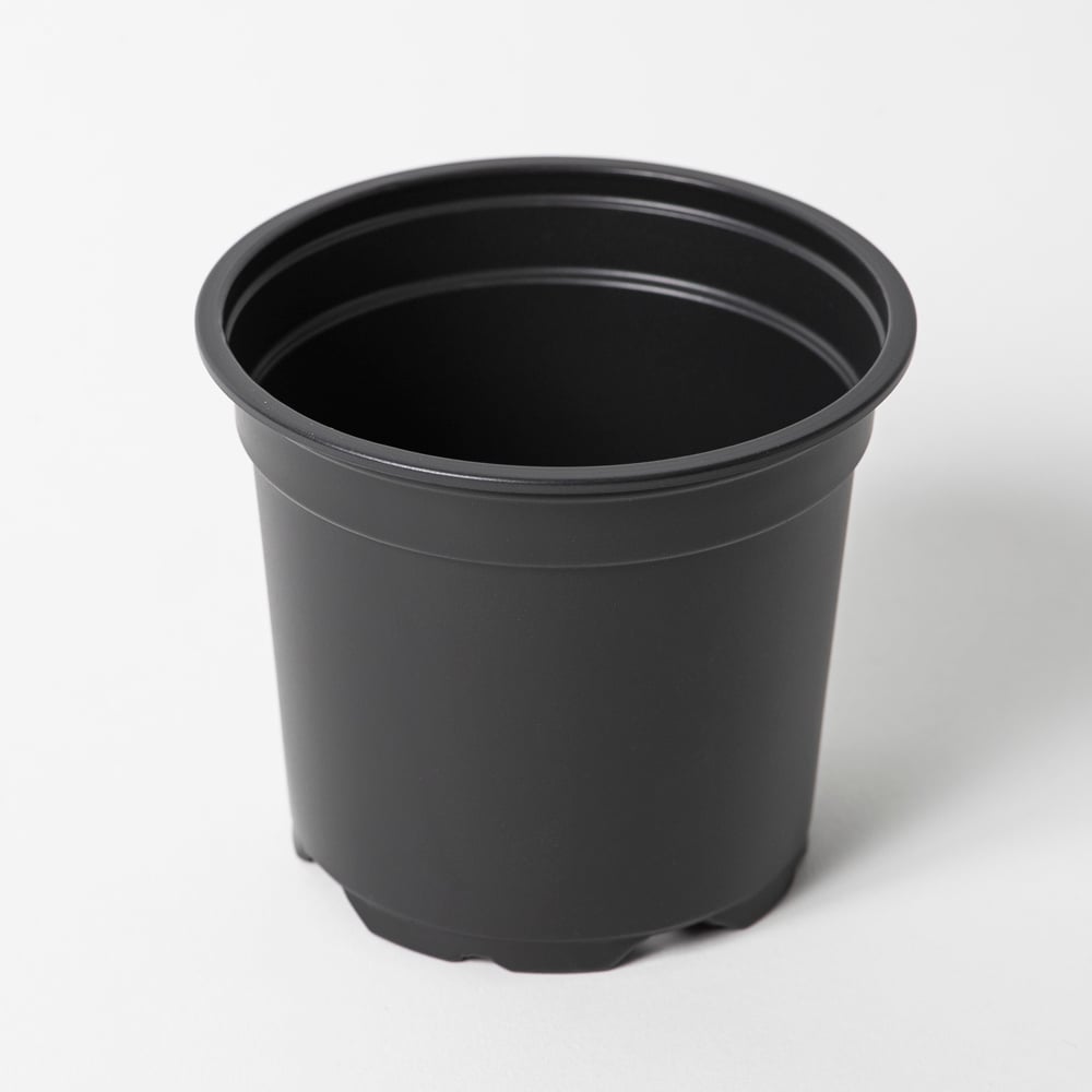 Ronde kweekpot Ø 10,5 cm hoog / 0,5l zwart