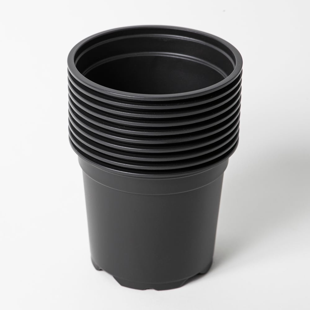 Ronde kweekpot Ø 10,5 cm hoog / 0,5l zwart
