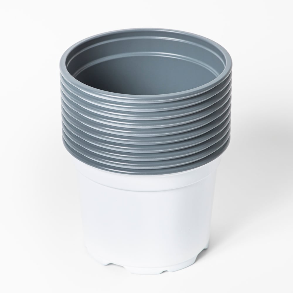 Ronde kweekpot Ø 12 cm / 0,7l wit