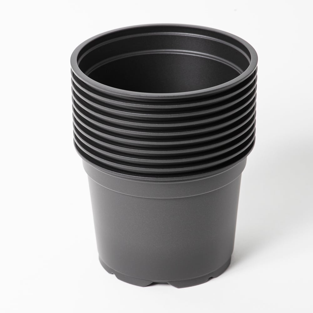 Ronde kweekpot Ø 9cm / 0,3 l zwart